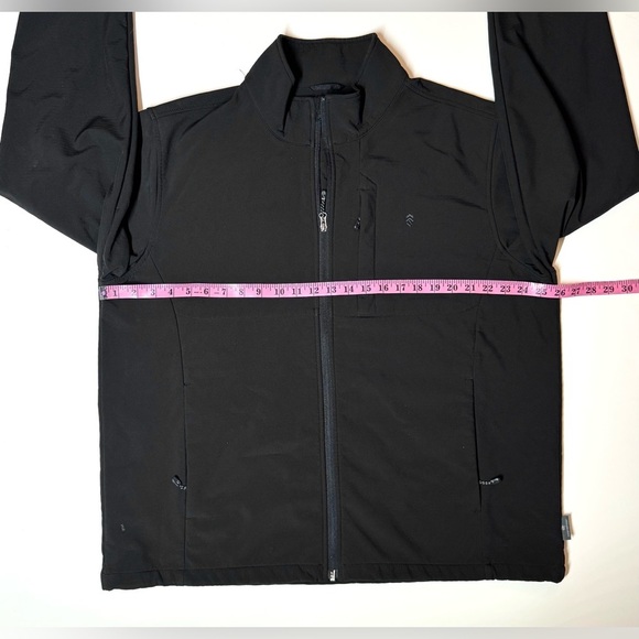 Free Country Men's Long Sleeve Softshell Wind Water Resistant Jacket Size- XXL - Picture 4 of 7